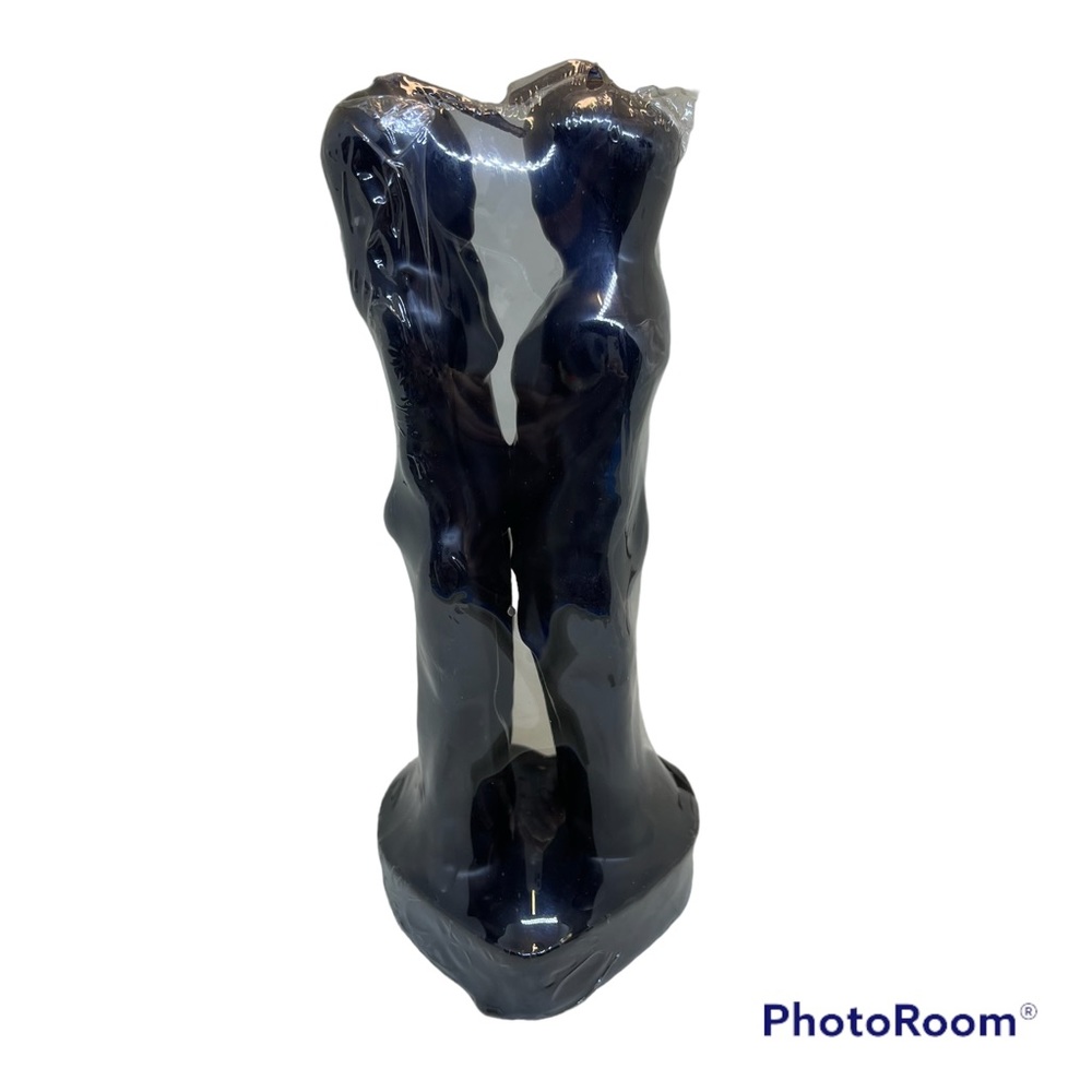 Black separate lovers candle / vela negra separa amantes
